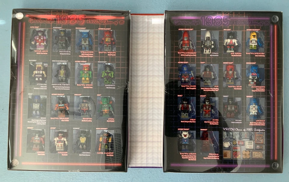 SDCC 2015 KRE-O TRANSFORMERS CYBERTRON KREON CLASS OF 85 30 PACK HASBRO - Image 2 of 2