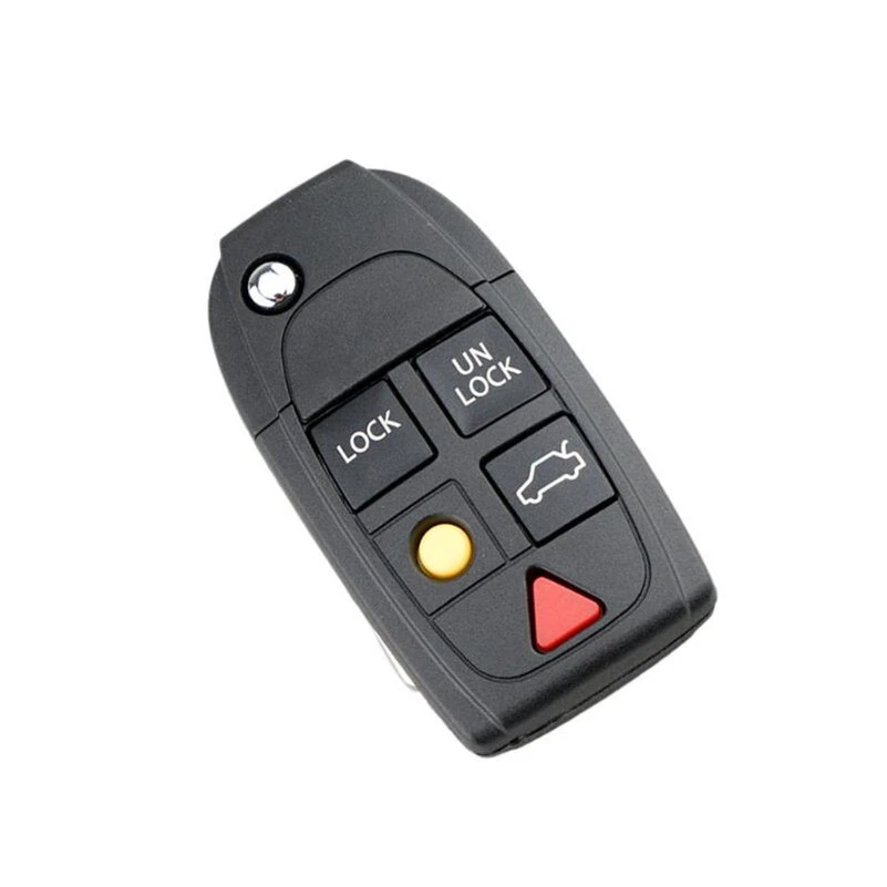 Funda Carcasa Llavero Abatible Control Remoto Coche Para Volvo S40 S60 S80 XC70 XC90 V50 2003-2007 Foto 4 de 4