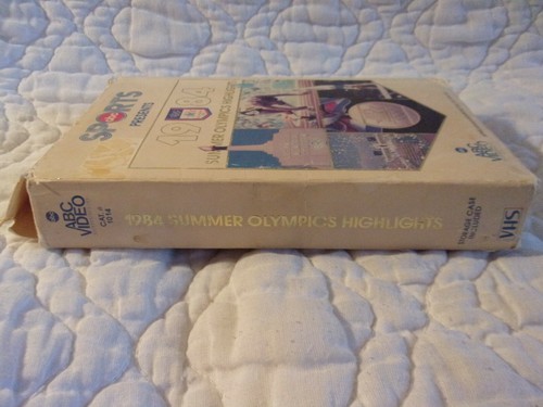 1984 SUMMER OLYMPICS HIGHLIGHTS VHS CONTINENTAL BIG BOX ABC SPORTS LOS ANGELES - Picture 5 of 12