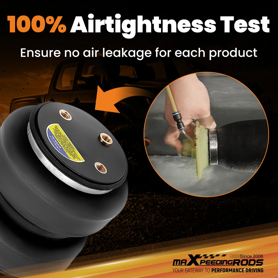 Bolsa de resorte neumático MaXpeedingrods asistencia de remolque trasera para Dodge Ram 4500 5500 2007-2010 Foto 4 de 4