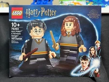 LEGO 76393 2021 Harry Potter: Harry Potter & Hermione Granger BIGFIG Retired HTF