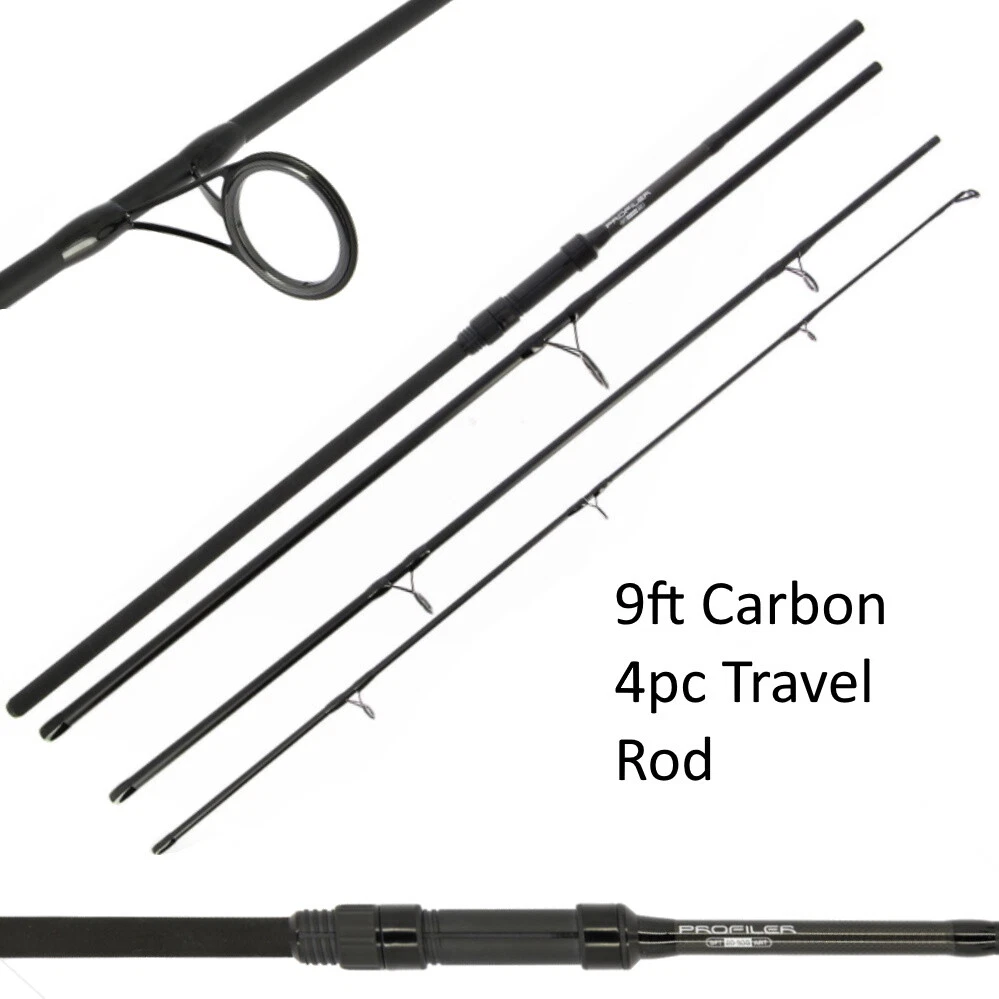 Carp Fishing Travel Rod 9ft 2.7M 4pc Piece Carbon NGT Profiler Short
Opens in a new window or tab