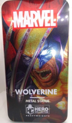Marvel Wolverine Figur Comic 1:18 Metal Statue Metallschachtel Neuware