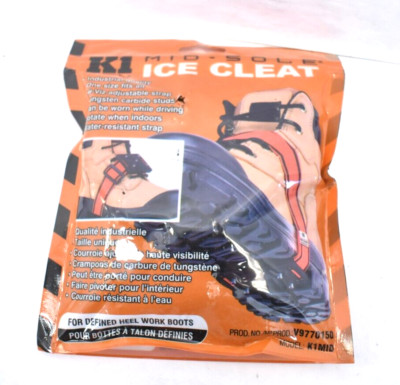 SureWerx K1 Series Mid Sole Ice Cleats Pair For Defined Heel Boot V9770150 K1MID