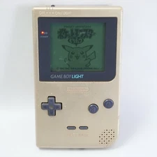 Nintendo Gameboy LIGHT Console MGB-001 Gold L10402195 gb