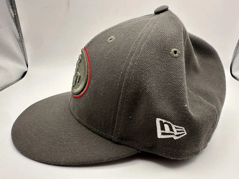 Gorra ajustada New Era Olive San Francisco 49ers 2017 Salute To Service 59FIFTY Foto 4 de 4