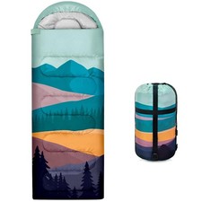 Sleeping Bags for Adults Kids,3 Seasons Cold Warm Weather Waterproof Lightwei...