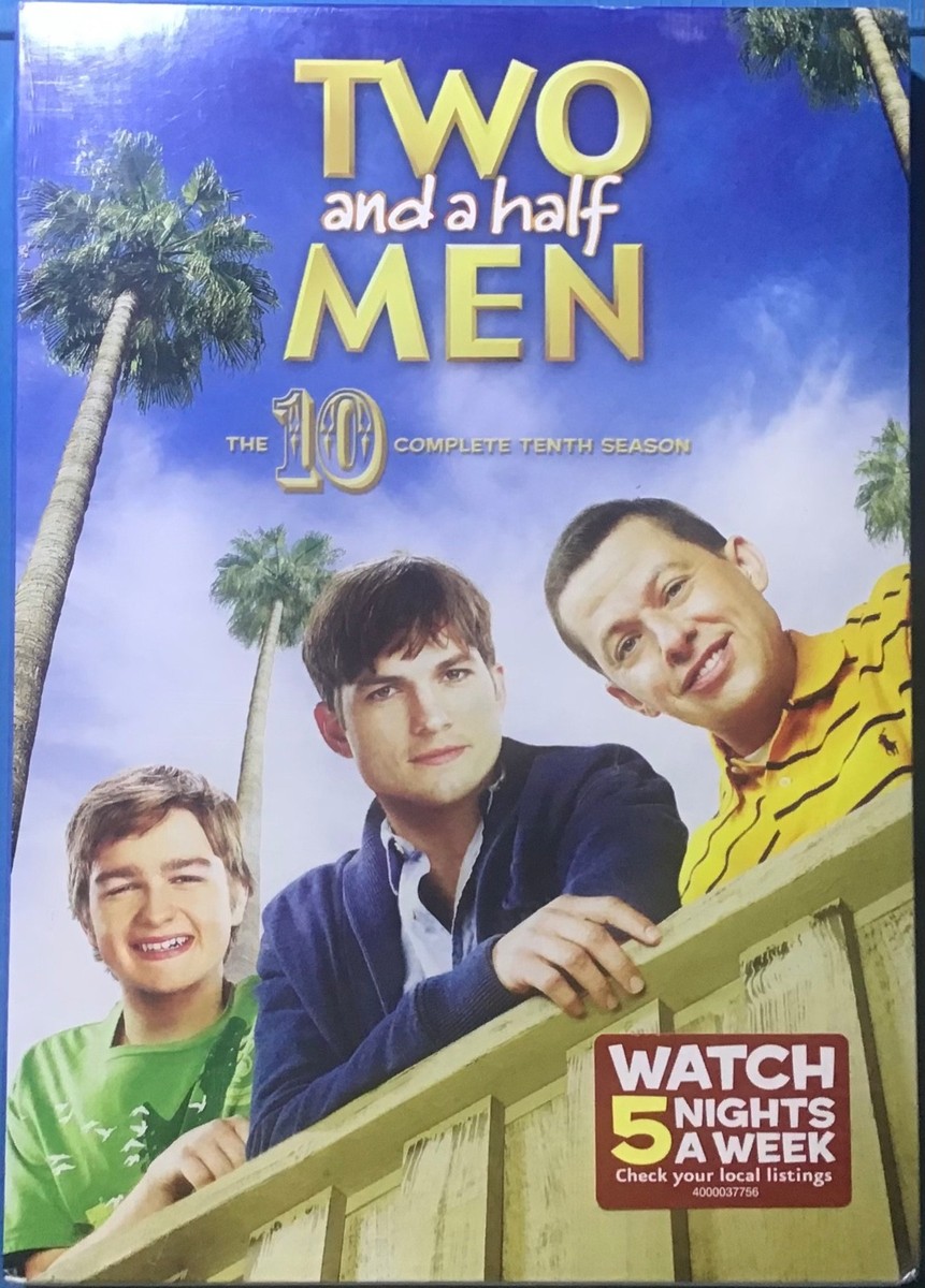 Two and a Half Men: Season 10 (DVD, 2012) -Factory Sealed -Free