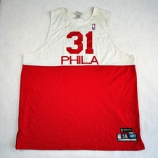 Reebok Phila Philadelphia 76ers NBA Jersey Men's Size 56 4XL Robinson #31 Retro