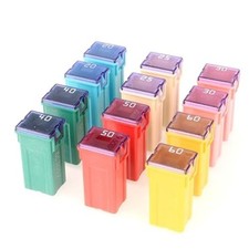 12pcs 12V-24V Automotive Tall Profile Jcase Box Shaped Assorted Fuse tall
