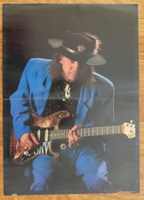 STEVIE RAY VAUGHAN GUITAR Pin-Up Poster STEVIE RAY VAUGHAN & JIMMIE VAUGHAN