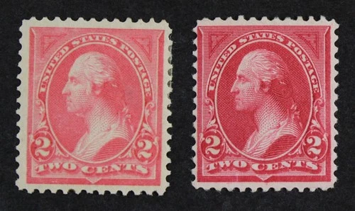 CKStamps: US Stamps Collection Scott#248 Tiny Thin, 250 Mint H OG