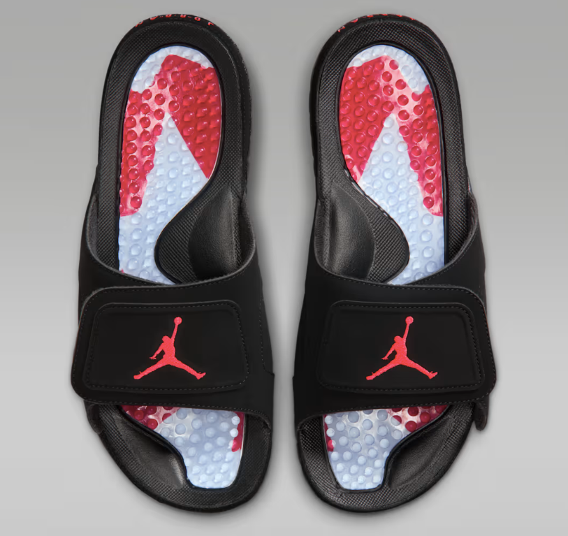 訳ありスライド 26cm JORDAN HYDRO ジョーダン ハイドロ NIB Jordan Hydro VI Retro Slides, Men's Sandal, Black/Infrared 23