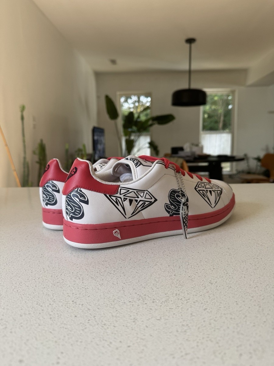 Reebok x Ice Cream Boutique Dollar & Diamond Wht Size 9.5