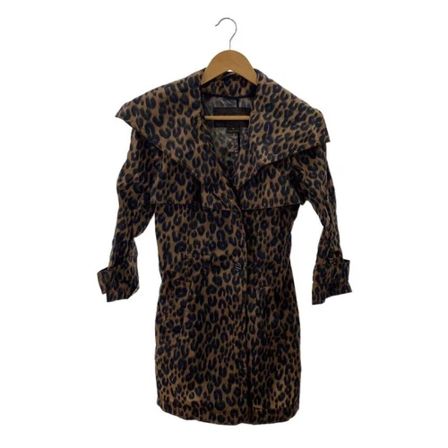 LOUIS VUITTON（LV） LOUIS VUITTON Trench Coat Marrone Leopardato 38 (RW112W W1CO03PS4) Autentico da J