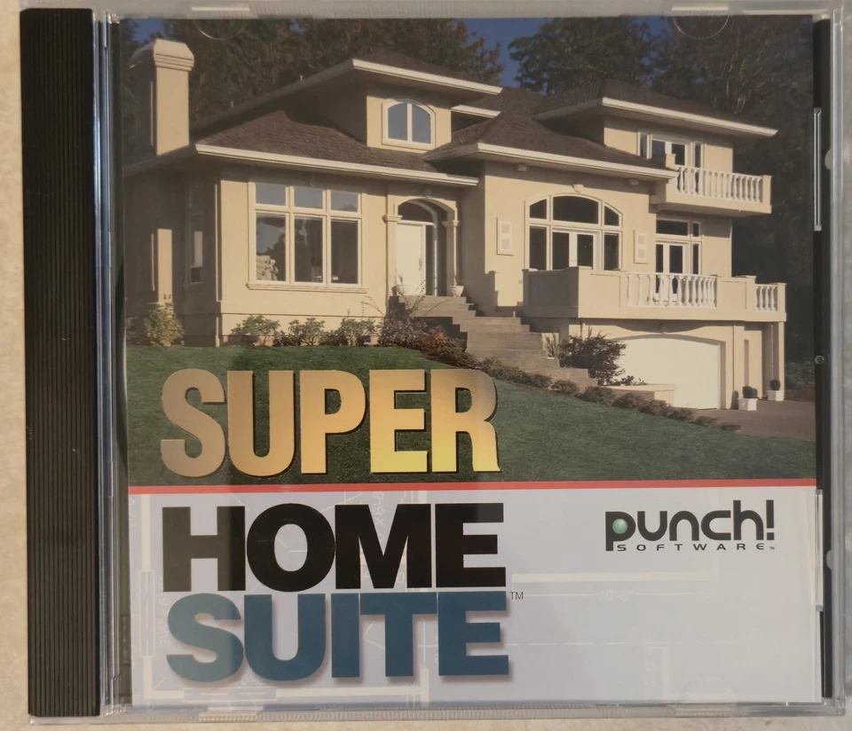 Super Home Suite PC CD RETAIL BOX 3D Home Design Model Software Windows XP  - Image 4 of 4