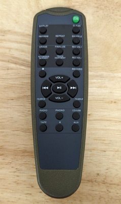 その他 VICTER REMOTE TOTAL OPERATOR RM-606 New Replacement Remote Control for Victrola VTA-750B Record Player