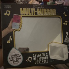 love ellie meet brigitte Fogless Bluetooth Multi-Mirror White