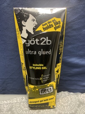Got2b Ultra Glued Invincible Styling Hair Gel, 6 oz