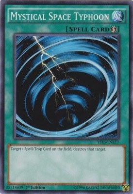 Mystical Space Typhoon - YS15-ENL17 - Common - 1st Edition x1 - Lightly Played