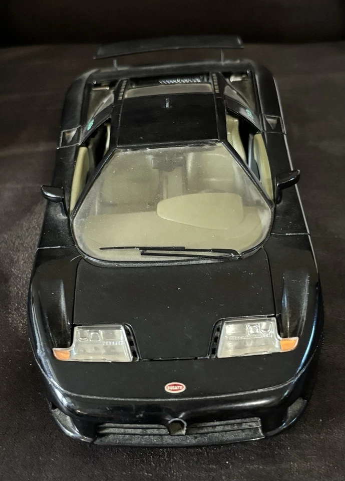 Coche modelo diecast negro Burago Classic 1991 11 GB escala 1/18 Foto 3 de 4