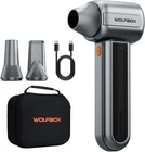 WOLFBOX MF400 Leaf Blower Cordless - Lightweight Handheld Jet Blower, High-Veloc