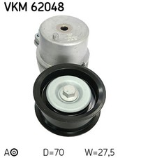 SKF Riemenspanner Keilrippenriemen VKM 62048 für GT NISSAN Z33 Z34 VQ35HR R35