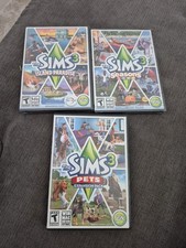 NUOVI pacchetti espansione The Sims 3 Island Paradise + Sims 3 stagioni + Sims USATI animali domestici