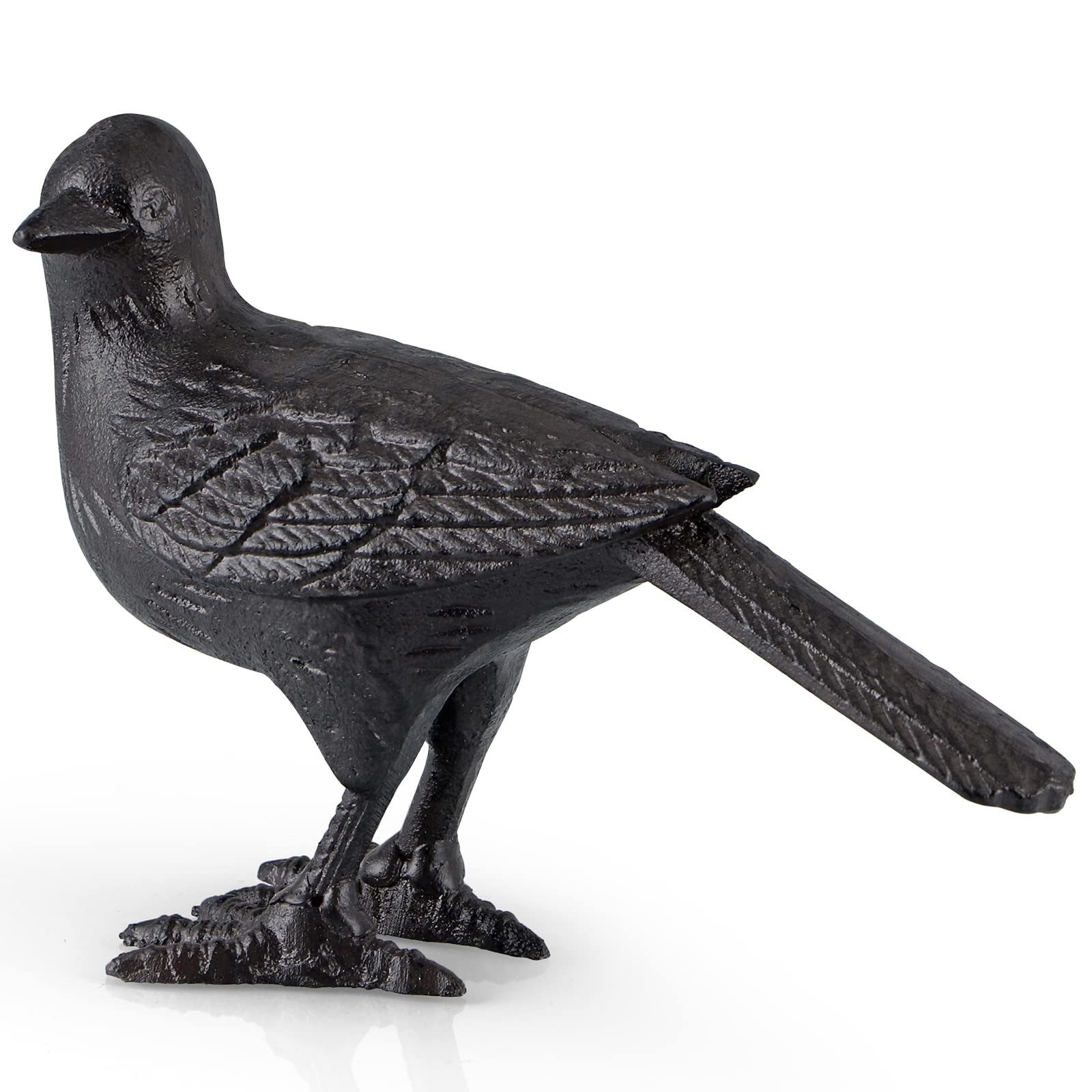 Cast Iron Decorative Bird Sculpture for Home Decor
