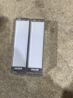 Maxell S-VHS-C EC-45 Videokassetten 2 Stück leer beschreibbar Japan