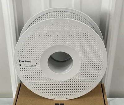 Bambu Lab Reusable Filament Spool   Light Gray   AMS Compatible (Pre-owned)