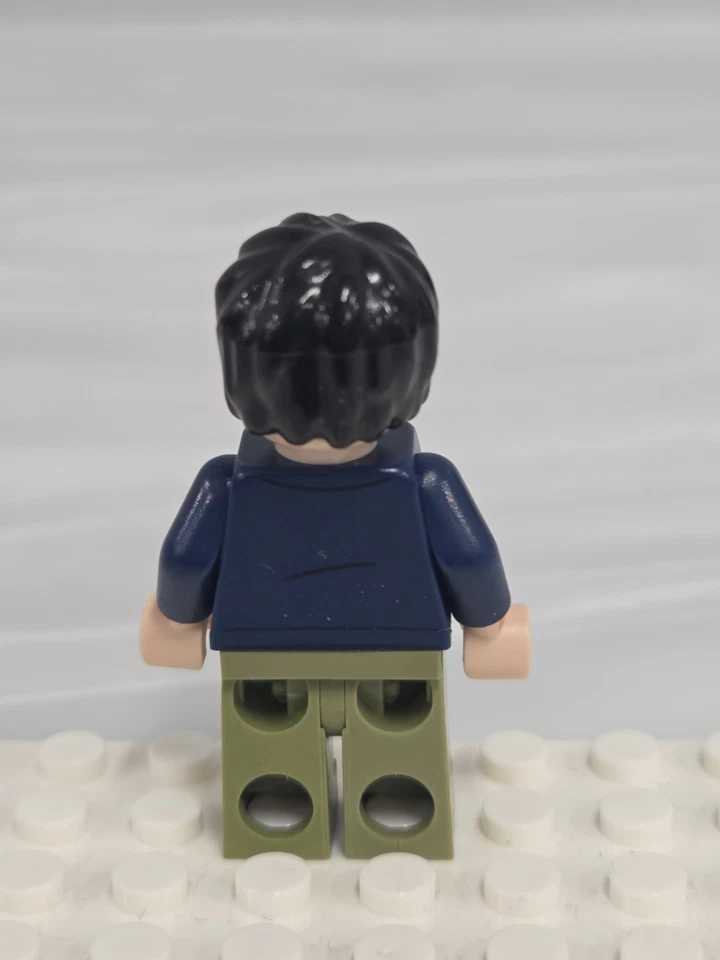 LEGO Custom Harry Potter Minifigure Blue Jacket Olive Legs Mix Parts Authentic - Image 4 of 4