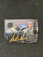 2023 NATIONAL TREASURES RACING AUSTIN HILL /49 TRACK PASS TIRE AUTO SP