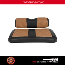 Brown Golf Cart Front Cushion Seat Cover For EZGO TXT