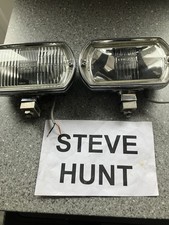 JAGUAR ROLLS ROYCE SQUARE 8 FOG AND SPOT LAMPS OLD LUCAS