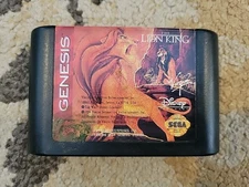 Lion King (Sega Genesis, 1994) Cartridge Tested & Works