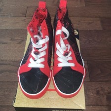 Toddler Boys Marvel Spider-Man High-Top Sneakers, Size 3, Used w/ Box