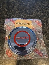 Nos Genuine Toyota Chrome Red 1985-1987 4 Runner Center Cap Pickup Truck Nos Genuine Toyota Chrome Red 1985-1987 4 Runner Center Cap Pickup Truck