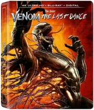 Steelbook Venom: The Last Dance (UHD + Blu-ray + Digital) New
