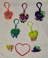 2024 Kids Heart Challenge Characters Keychains 7  Silicone wristband