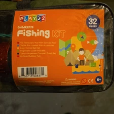 Complete Kids Fishing Pole Set - 65 Inch Telescopic Rod with Tackle Accessories