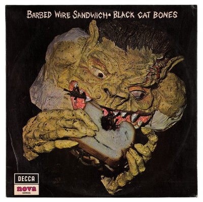 BLACK CAT BONES - Stacheldraht Sandwich - 1970 UK LP