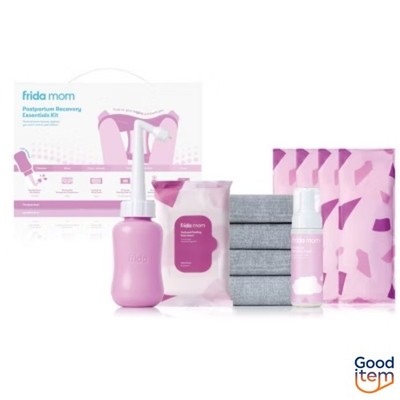 Frida Mom Postpartum Recovery Essentials Kit with Peri Bottle