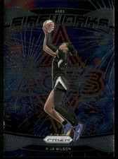 2024-25 Panini Prizm WNBA Fireworks A'ja Wilson #2 BG6-1