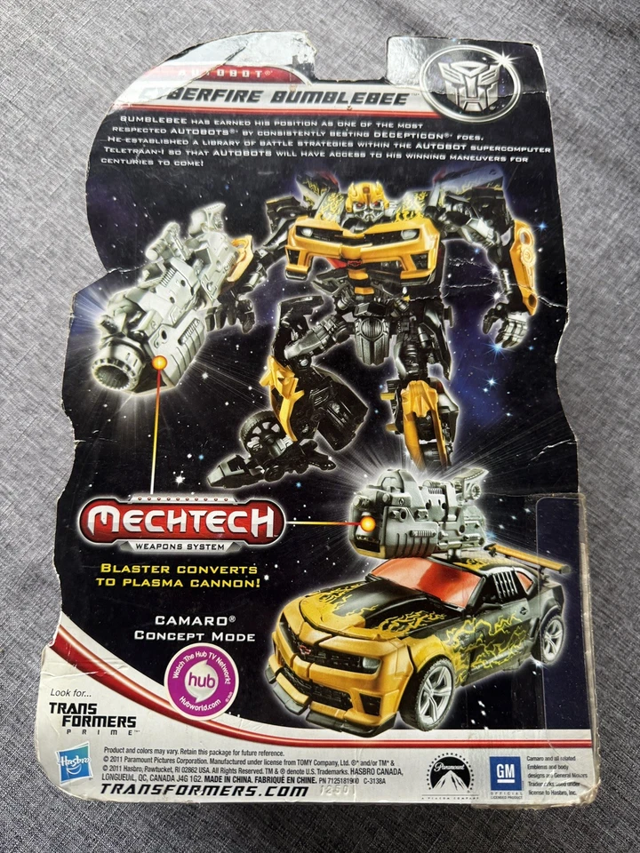 Transformer Cyberfire Bumblebee Dark Of The Moon Foto 2 de 2