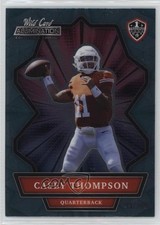 2021 Wild Card Alumination NIL Collegiate Edition Aqua /249 Casey Thompson 10k8