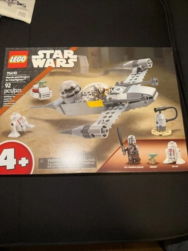 LEGO STAR WARS #75410 MANDO AND GROGU'S N-1 STAR FIGHTER 92 PC. SET. NEW