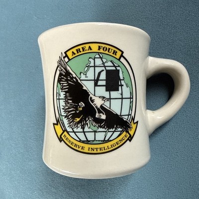 AREA 4 Naval Intel Mug Reserve Intelligence Lieutenant Commander Barner