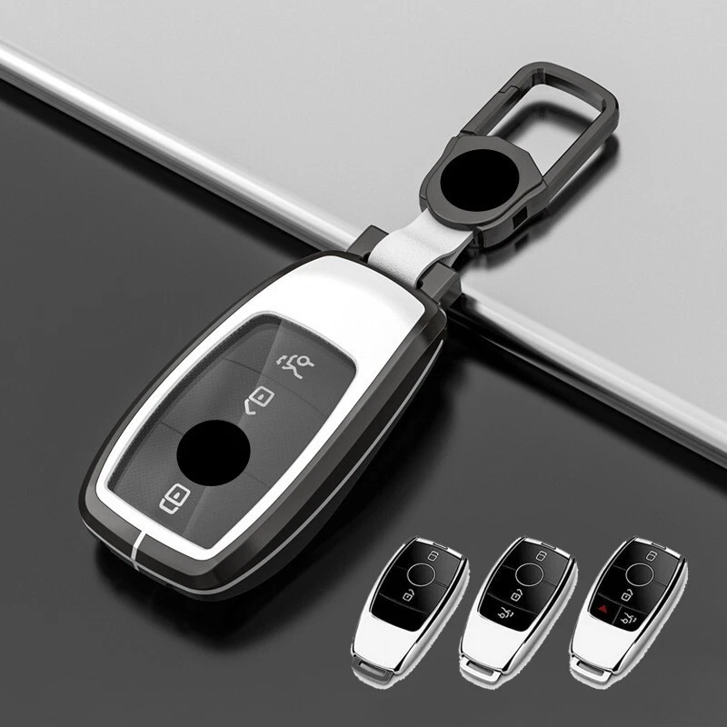 Zinc Alloy TPU Car Key Fob Case Cover For Mercedes Benz E S A C G CLS W221 W177 — 第 4/4 张图片