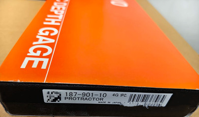 1PC Brand New Mitutoyo 187-901-10 Universal Angle Protractor